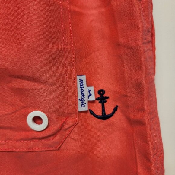 Maamgic Mens Anchor Print Swim Shorts Size Large - Picture 6 of 7